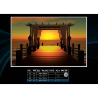 Фотообои на бумаге 420P8 Причал